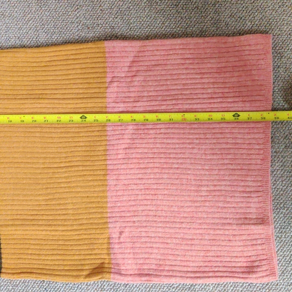 NWT Madewell Colorblock Midi Sweater Dress in Coziest Yarn, Small - Picture 7 of 8